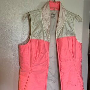 The north face puffy vest